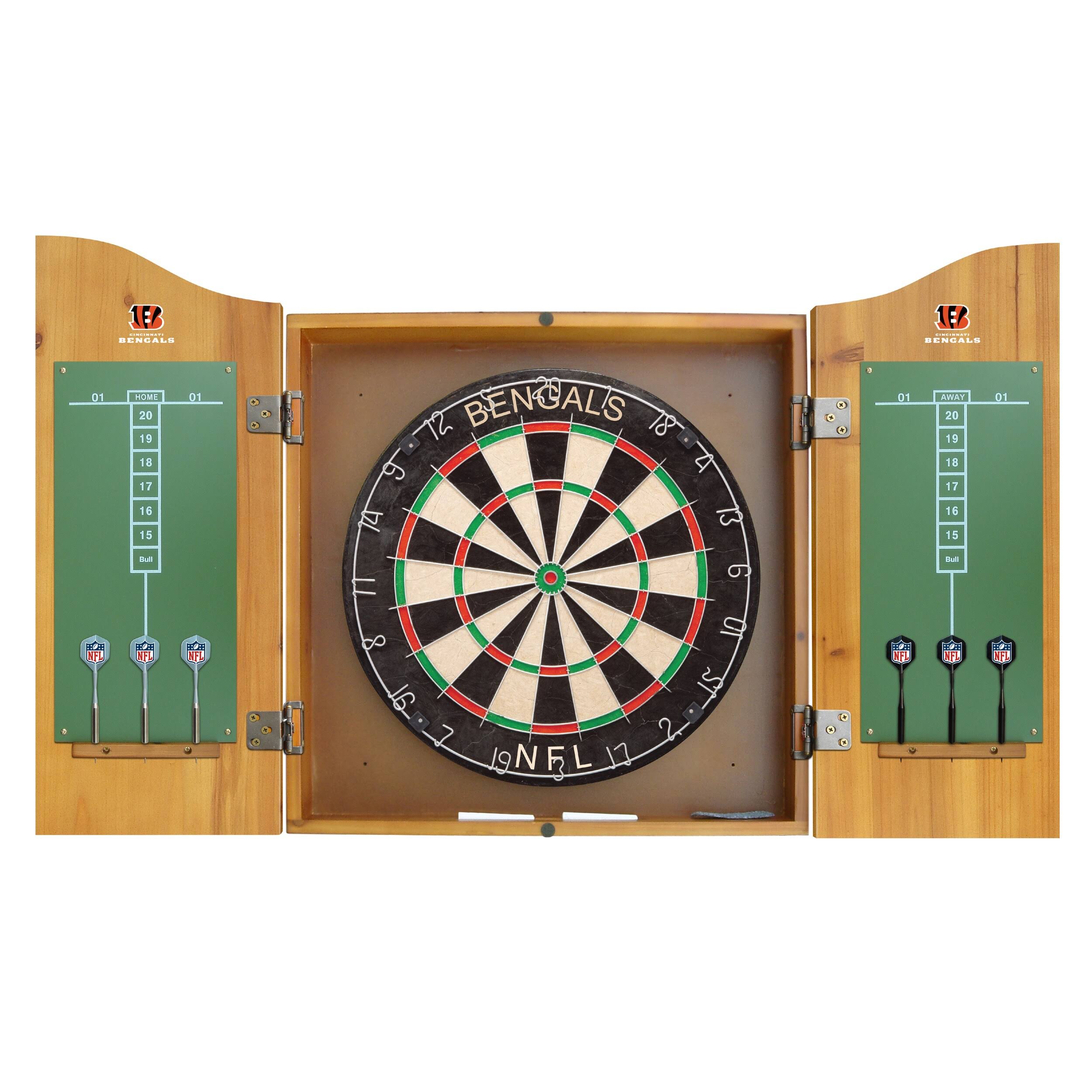 NFL Cincinnati Bengals Dart Cabinet