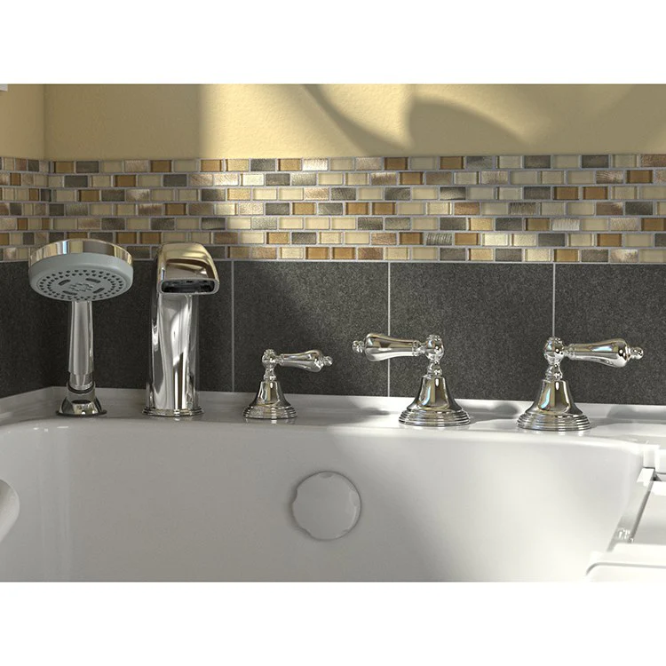 3260 Series 32"W x 60"L Acrylic Walk-In Air Spa Bathtub with Right-Hand Drain/Faucet