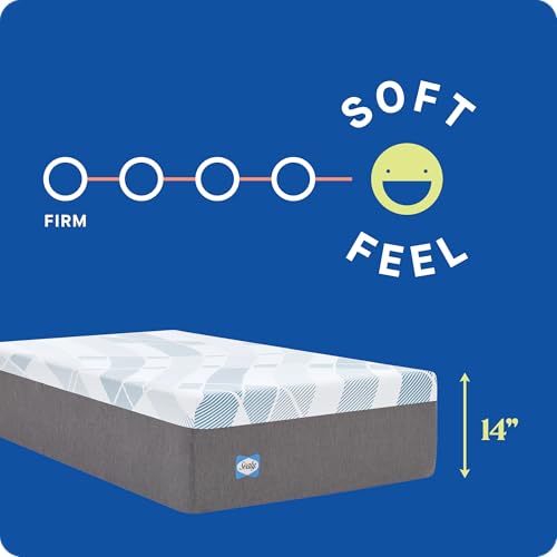 Sealy Dreamlife 12” Foam Mattress-in-a-Box, Full, SealyComfort Gel Memory Foam, SealySupport Transition Foam, Surface-Guard Technology