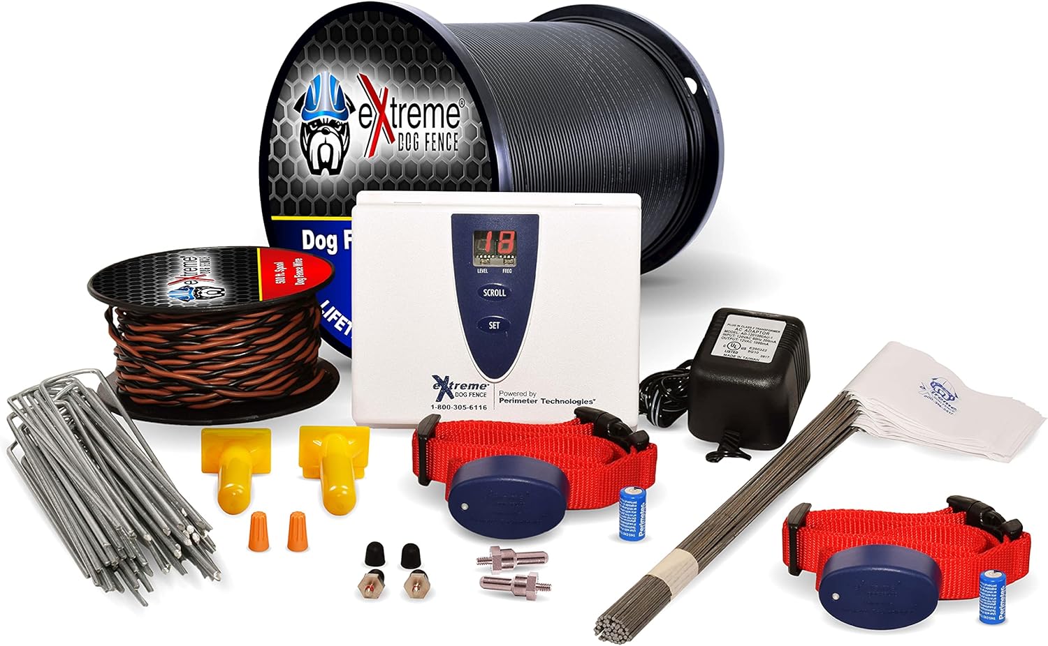 Underground Electric Dog Fence Ultimate - Extreme Pro Dog Fence System for Easy Setup and Maximum Longevity and Continued Reliable Pet Safety