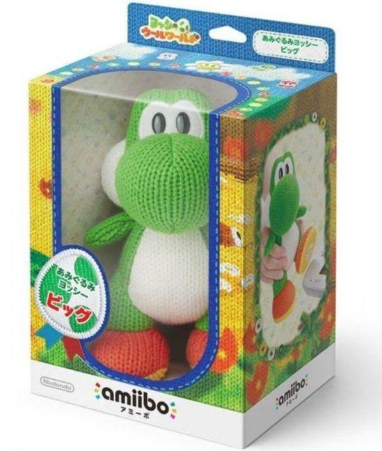 Mega Yarn Yoshi Amiibo - American Version