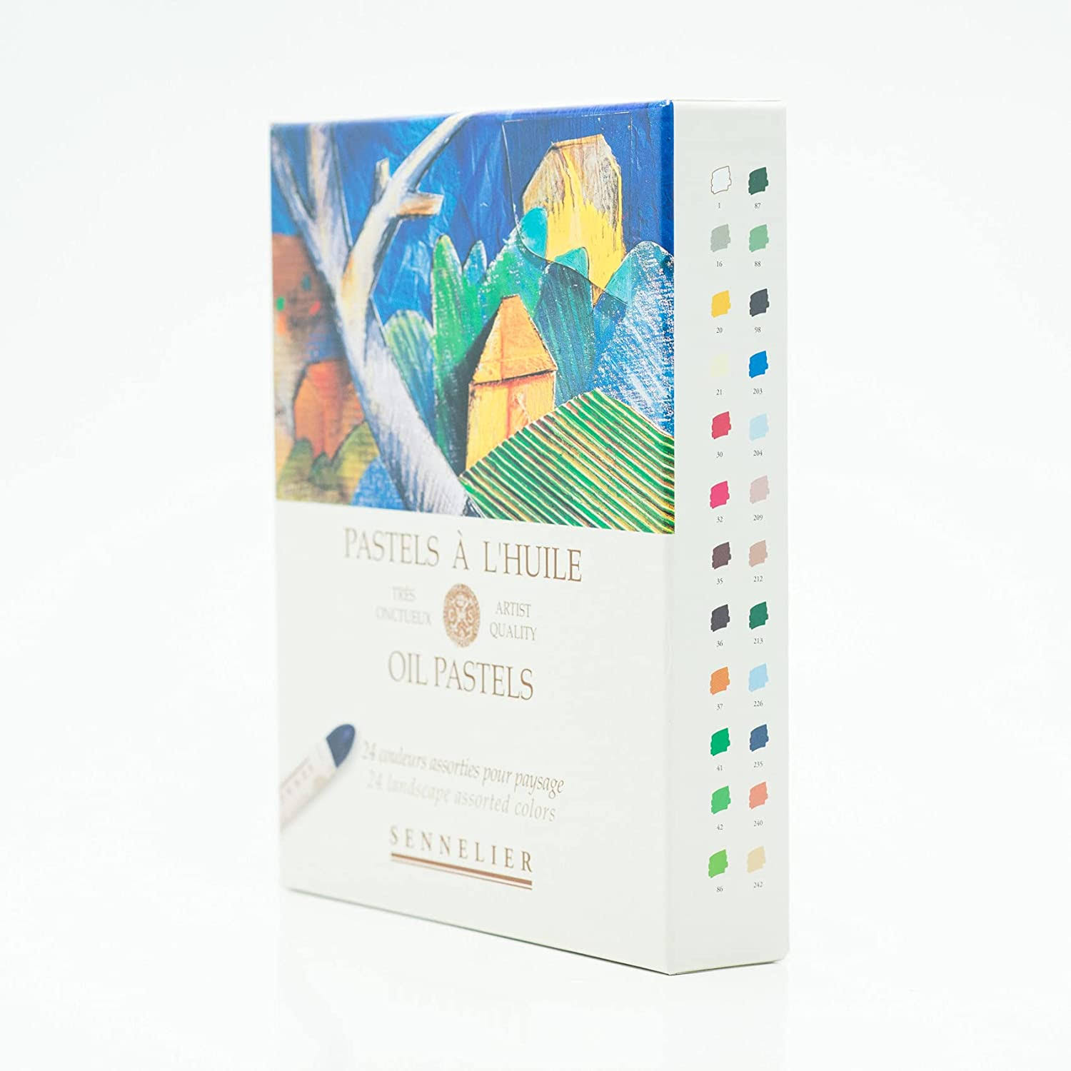 Sennelier Oil Pastel Set 24 Colors Landscape