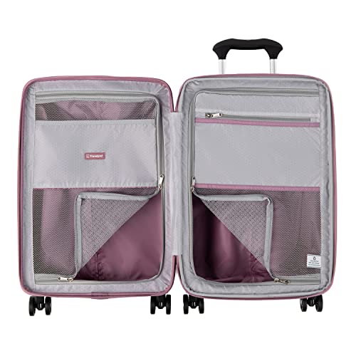 Travelpro Maxlite Air Hardside Expandable Carry on Luggage, 8 Spinner Wheels, Lightweight Hard Shell Polycarbonate Suitcase, Shadow Grey