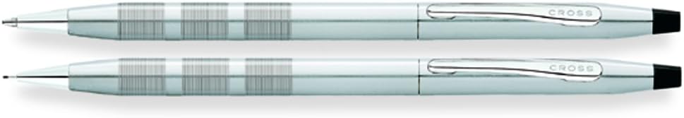 Cross Classic Century Black Lacquer Selectip Rollerball Pen with Chrome Appointments Pack of 2
