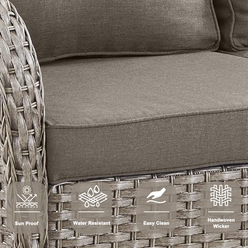 Patio Club Chair Wicker Chairs