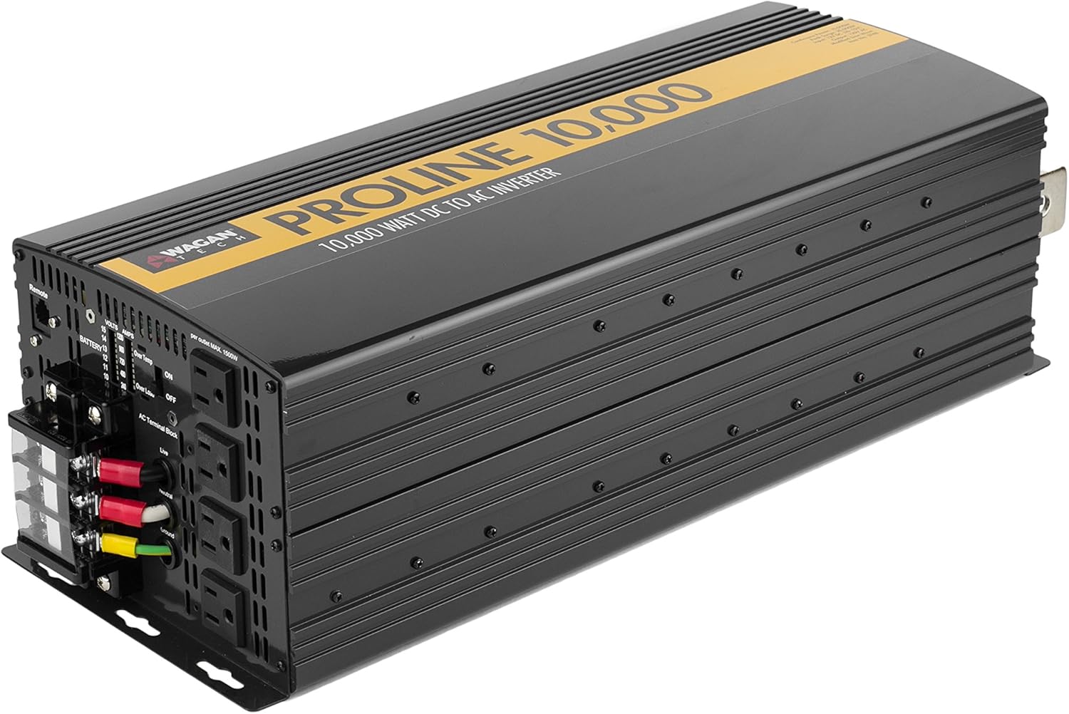 Wagan EL3748 12V 10000 Watt Power Inverter with Remote Control, 20000 Watt Surge Peak