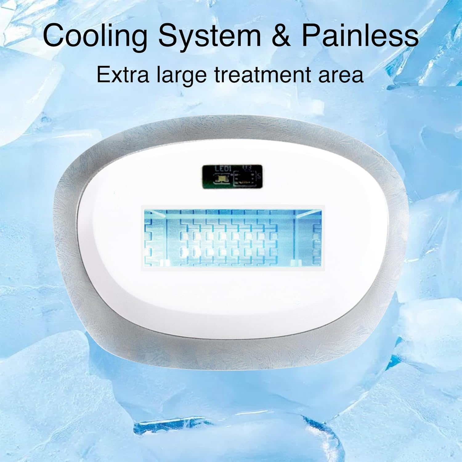 Upgrated Diode Laser Hair Removal for Dark Skin Tones, DermRays 1064nm Laser Hair Removal, Permanent Reduction in Hair Regrowth for Women and Men