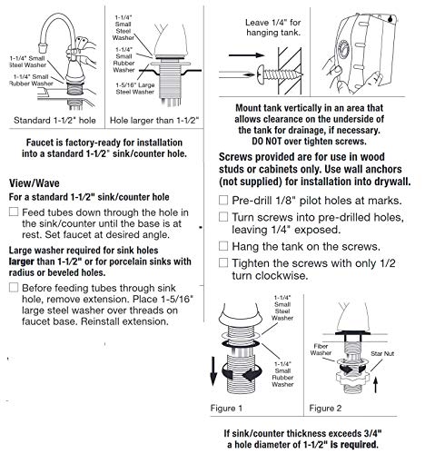 Invite H-HOT100 Push Button Instant Hot Water Dispenser System