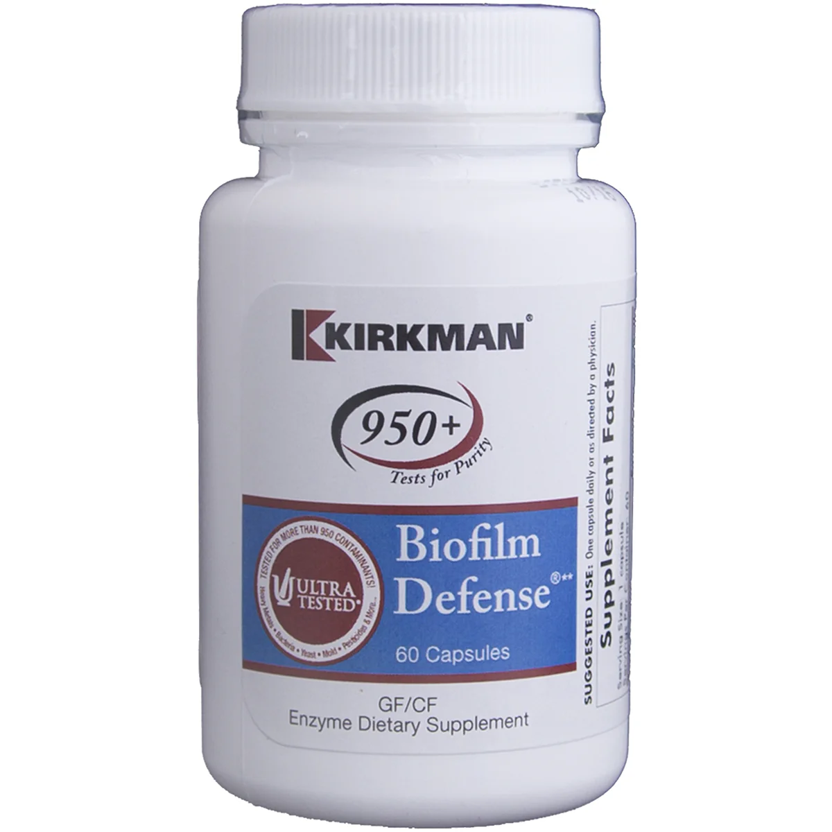Biofilm Defense 60 caps by Kirkman Labs - Kansas Nuitrition - HNZSDS