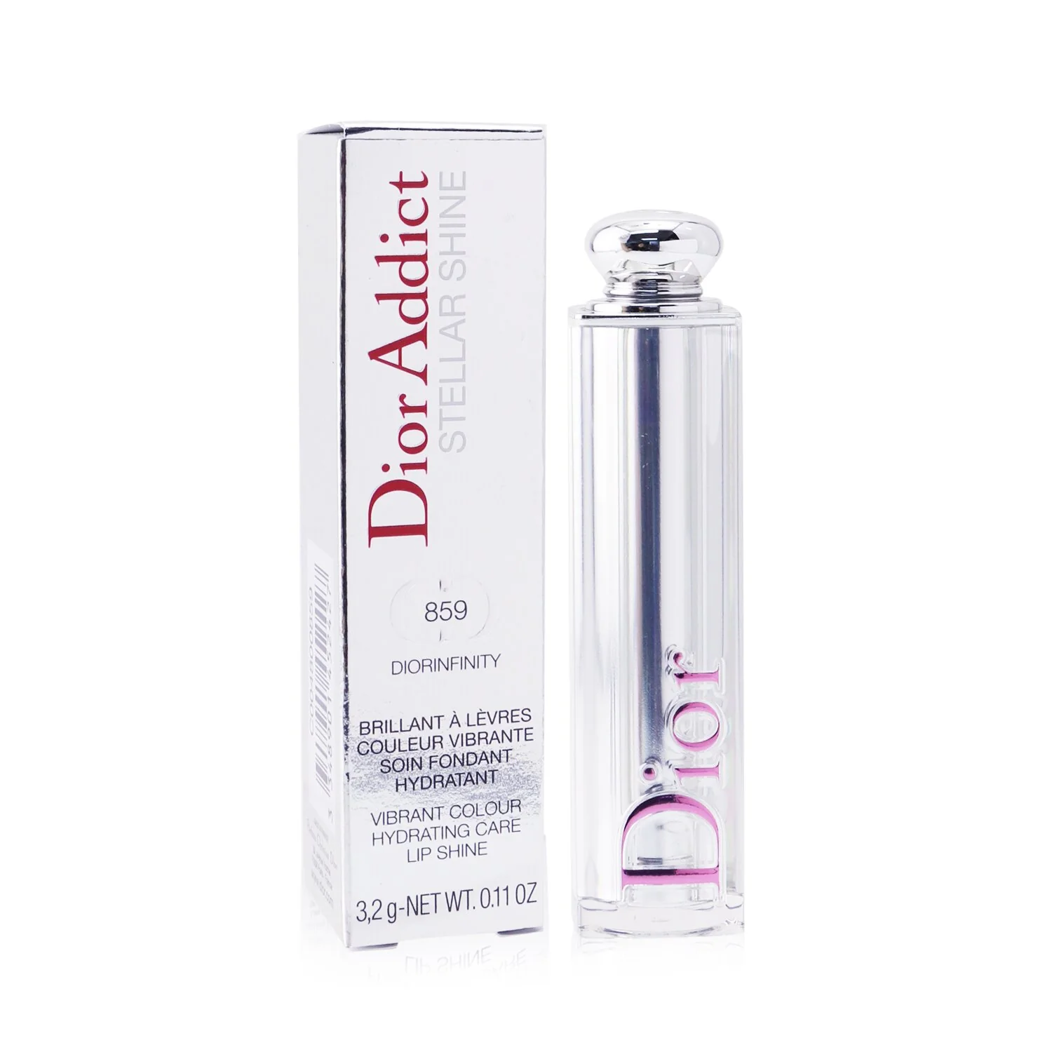 Christian Dior Dior Addict Stellar Shine Lipstick - # 639 Riviera Star (Pop Coral)  3.2g/0.11oz