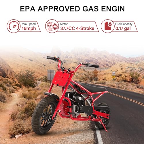 Oryxearth 37.7CC 4-Stroke Kids Dirt Bike