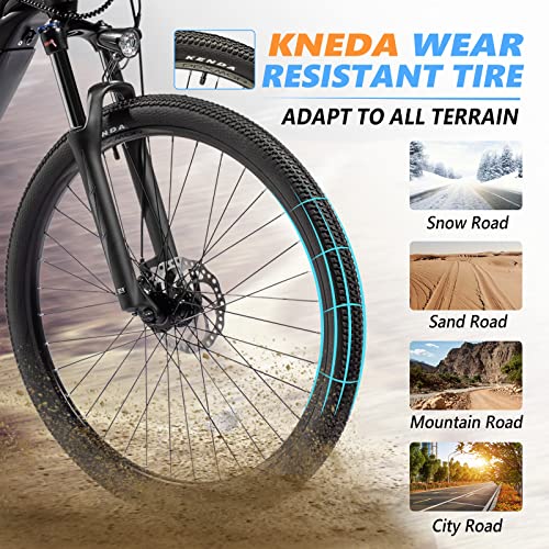 PEXMOR Electric Bike for Adults, 750W (Peak 1000W) BAFANG Motor 32MPH | 48V 14AH Removable LG Battery Mountain Ebike