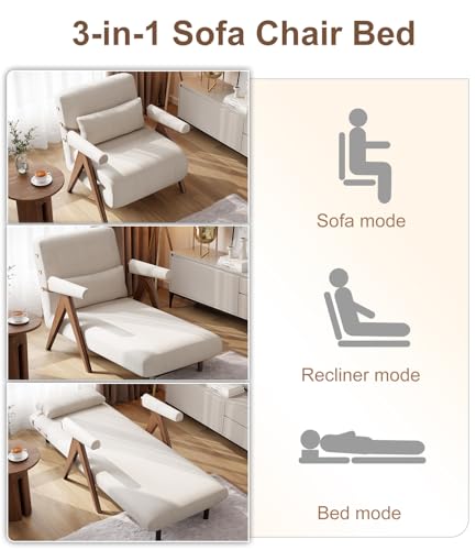 Residential Convertible Sofa Bed Chair