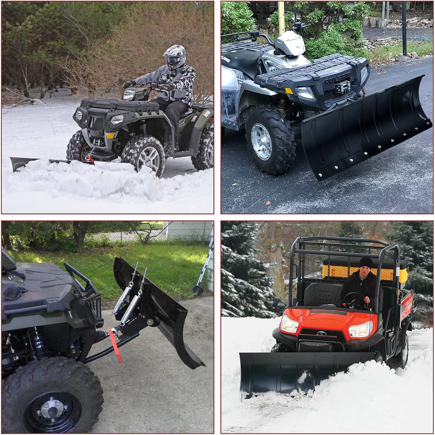 ATV Snow Plow
