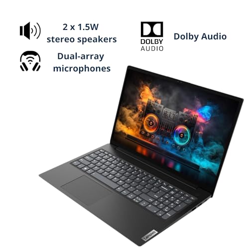 Lenovo V15 Laptop, 15.6" FHD Display, AMD Ryzen 5 5500U Hexa-core Processor (Beat Intel i7-1065G7), 40GB RAM, 2TB SSD, HDMI, RJ45, Numeric Keypad