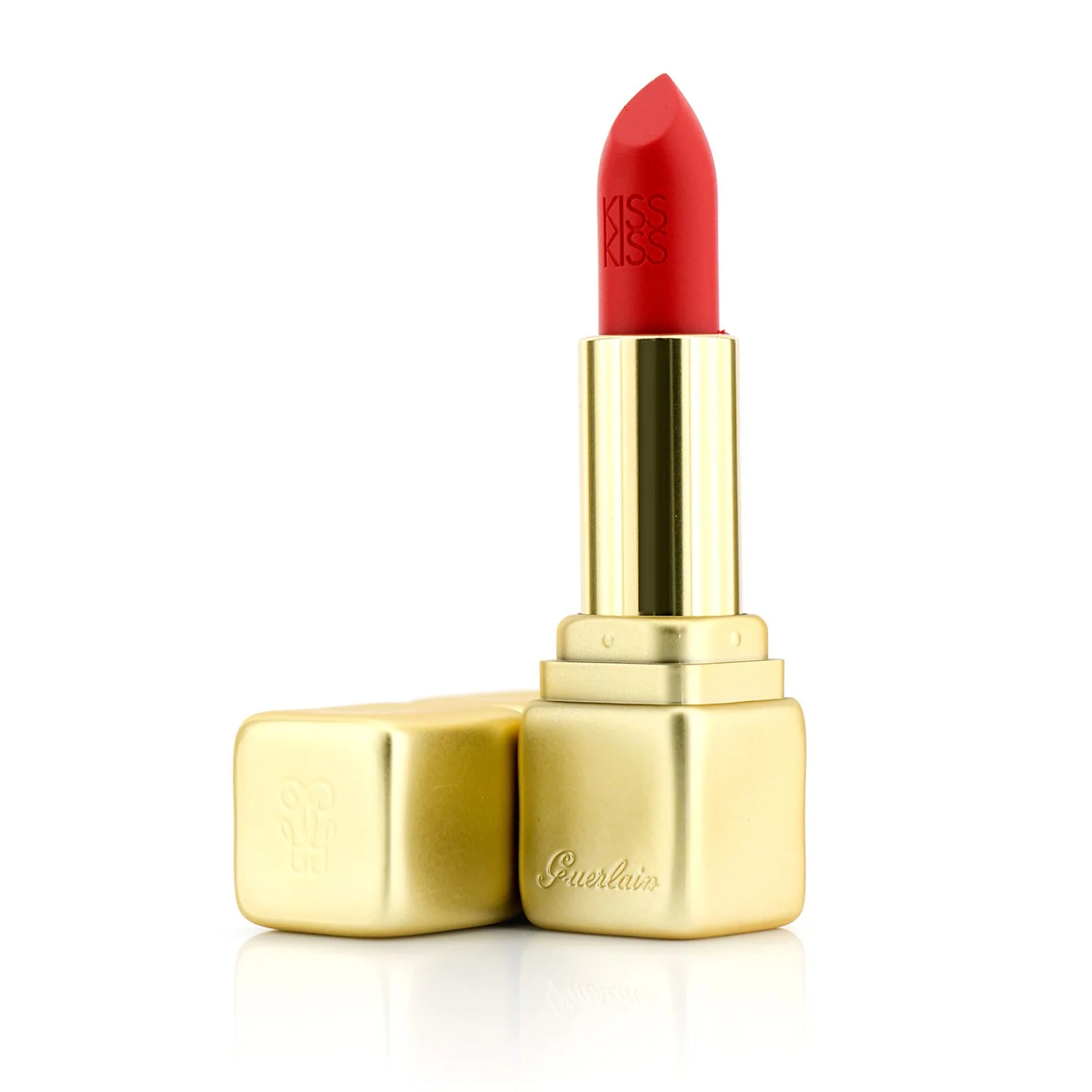 Guerlain KissKiss Matte Hydrating Matte Lip Colour - # M376 Daring Pink  3.5g/0.12oz