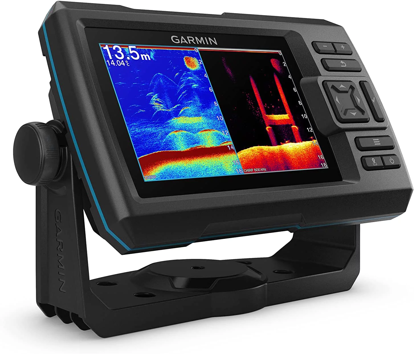 Garmin STRIKER Vivid 5cv 5 Fishfinder with CHIRP Sonar & GT20-TM Transducer