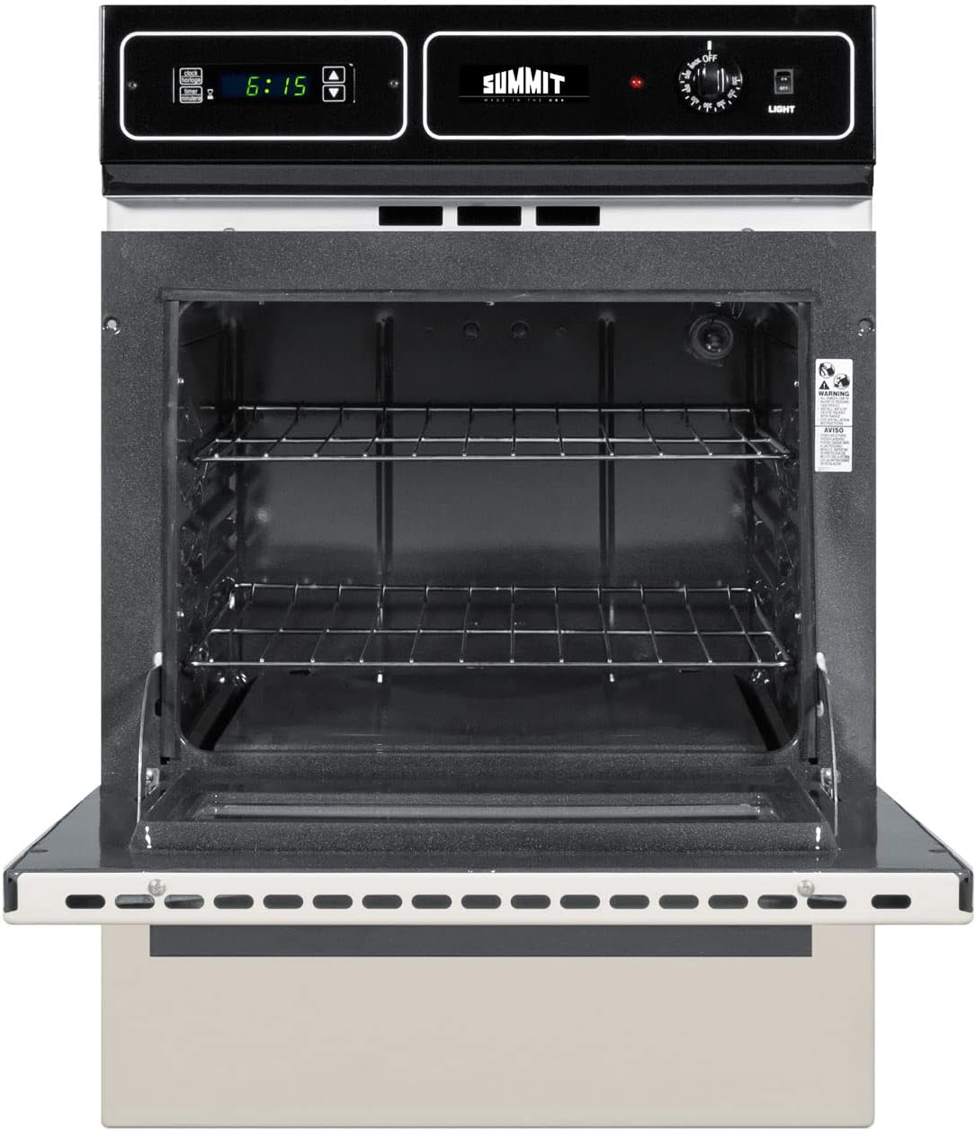 Summit STM7212KW Kitchen Wall Oven, Bisque
