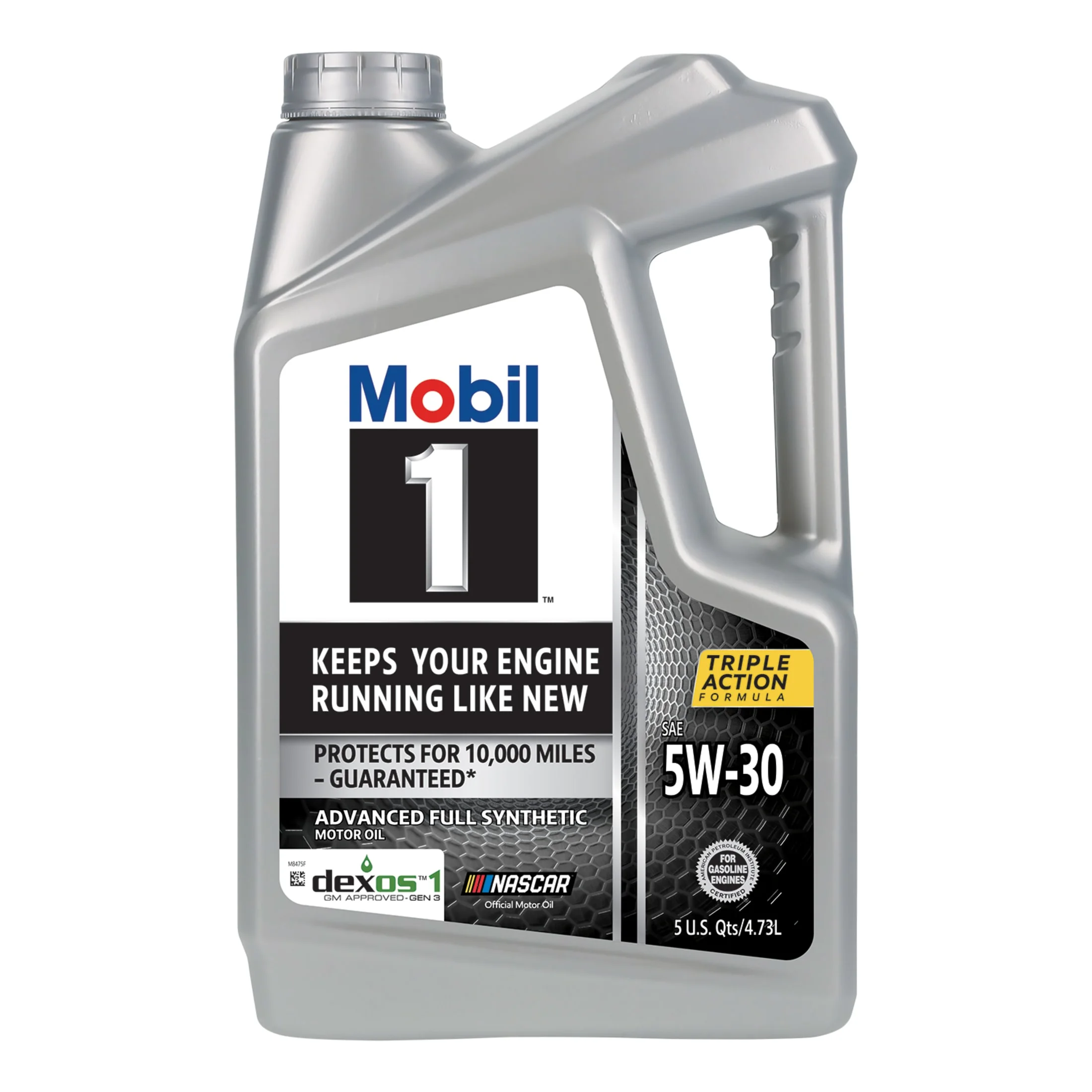 Mobil 1 Advanced Full Synthetic Motor Oil 5W-30, 5 Quart (Pack of 3)