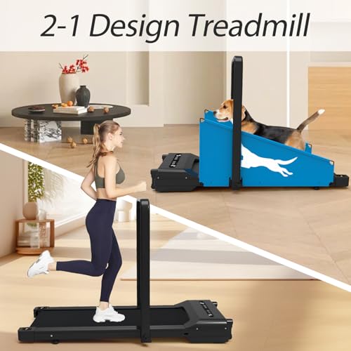 Dog Treadmill for Small Medium Dog, Pet Dog Running Machine Exercise Training Dogs with Remote Control, Indoor Dog Pacer with Pre-Set Exercise Program