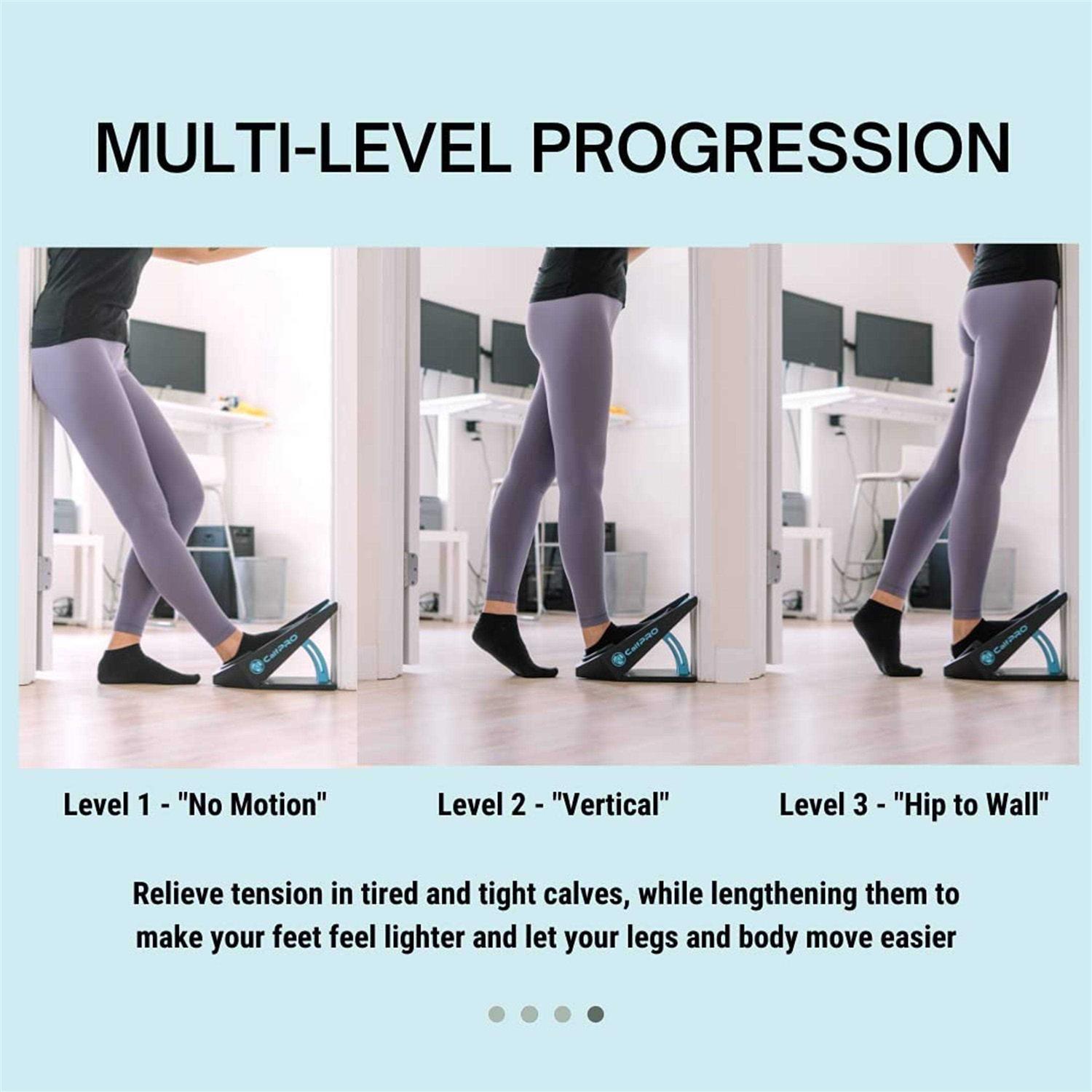 Calfpro Deep Calf Stretcher Slant Board Stretching for Plantar Fasciitis &amp; Achilles Tendonitis - Sports Supplies Online Store