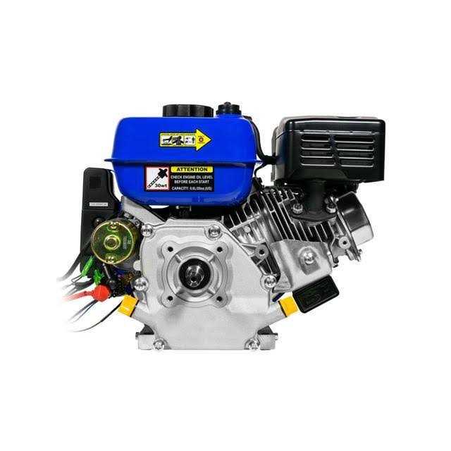 DuroMax 208cc 3/4-Inch Shaft Recoil/Electric Start Engine XP7HPE