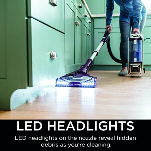 Shark NV752 Rotator Powered Lift-Away TruePet Upright Vacuum with HEPA Filter, Large Dust Cup Capacity, LED Headlights, Upholstery Tool