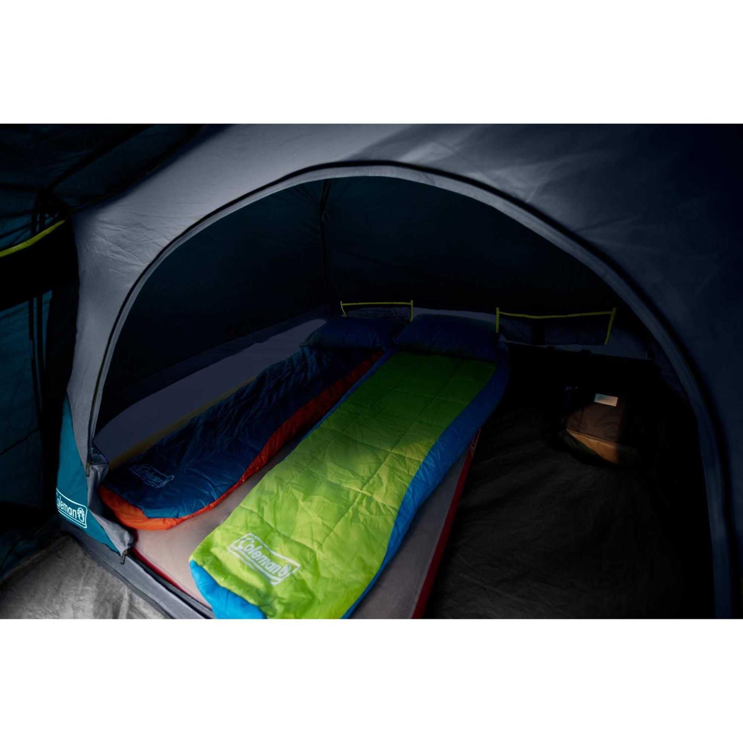 Coleman Skydome 4-Person Screen Room Camping Tent w/Dark Room - Sports Supplies Online Store