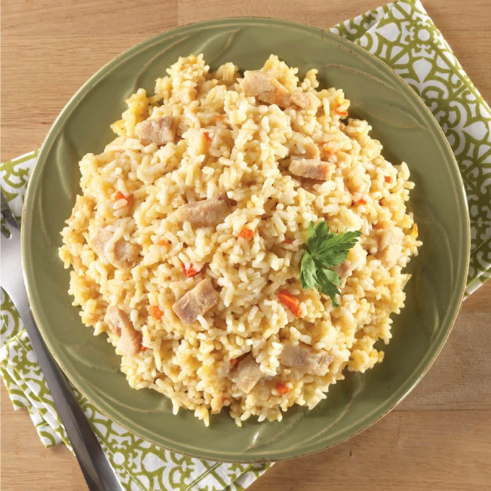 (6 Cans) Mountain House Rice & Chicken #10 Can Emergency Survival Food for Camping & Hiking ✅