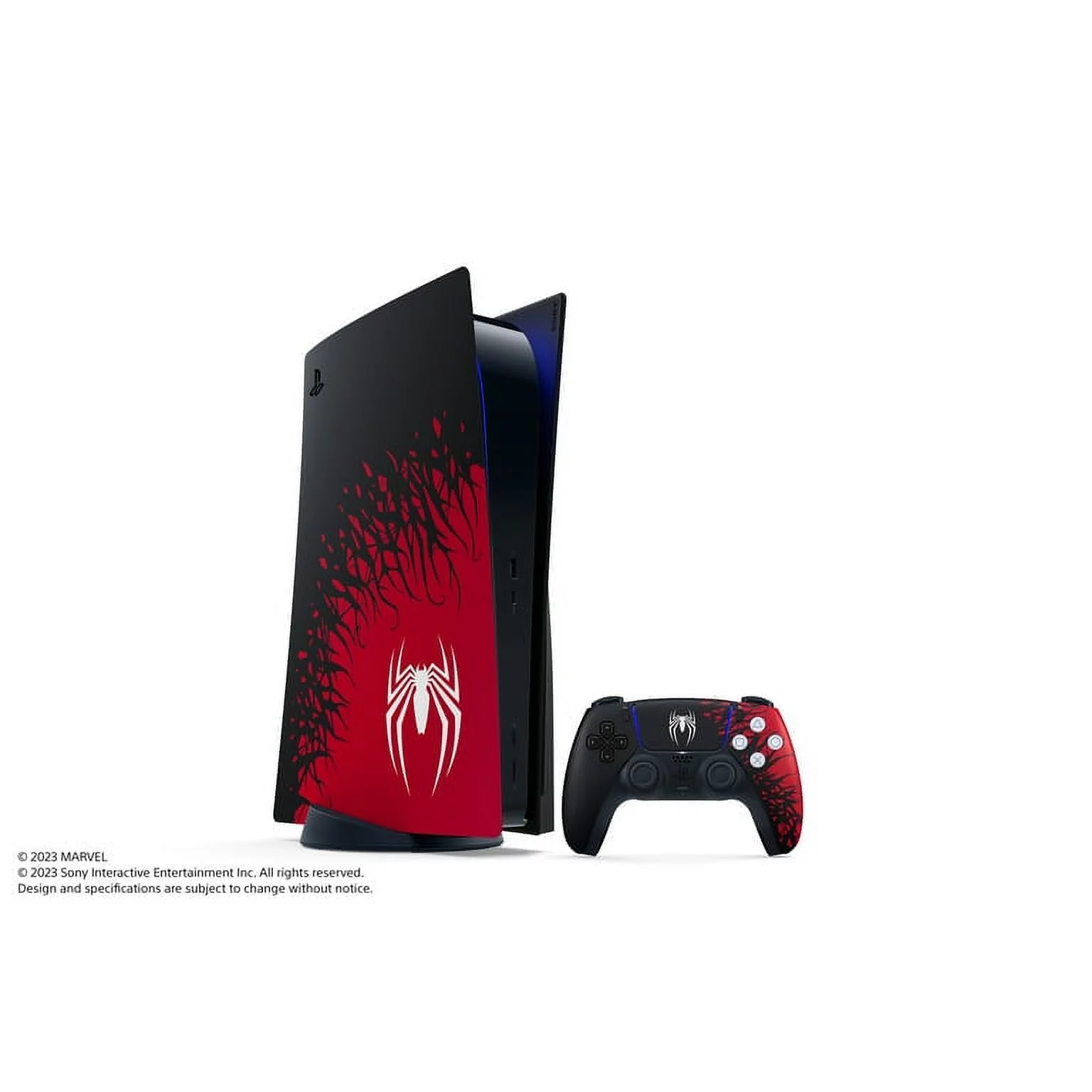 Newest 2023 TEC Sony PlayStation_PS5 Gaming Console(Disc Version) with Marvel&rsquo;s Spider-Man 2 Bundle Limited Edition