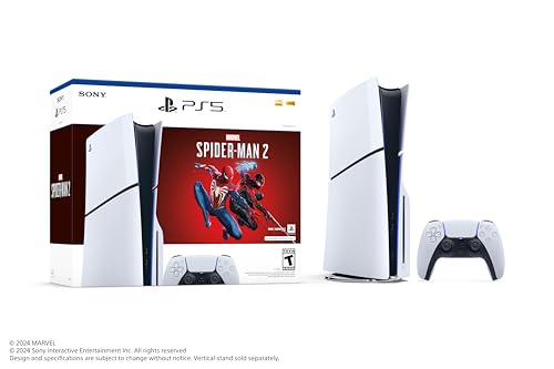 PlayStation 5 Console - Marvel&rsquo;s Spider-Man 2 Bundle (slim)
