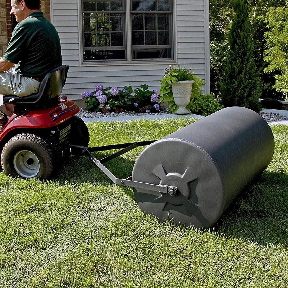 Precision 18 in. x 48 in. Poly Lawn Roller PLR1848