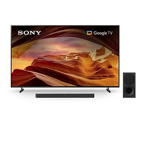 Sony 75 Inch 4K Ultra HD TV X77L Series: LED Smart Google TV KD75X77L- Latest Model, Black