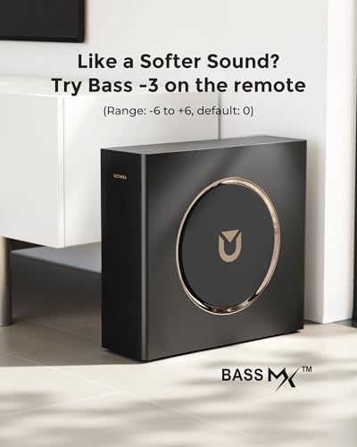 ULTIMEA 5.1.2ch Sound Bar with Dolby Atmos, Surround Sound System for TV with 2 Surround Speakers, Sound Bar for Smart TV