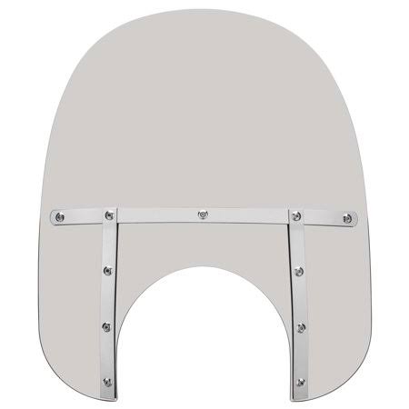 Memphis Shades MEM6819 17in. Memphis Fats Windshield (11in. Cutout) - Solar