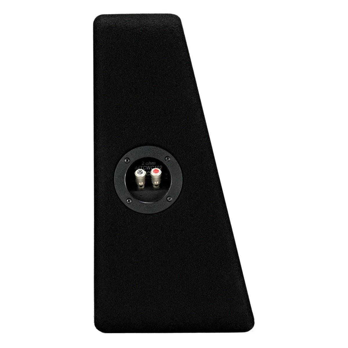 Kicker CompC Loaded Enclosures 44TCWC102 Car Subwoofer - 10x22 - Black Carpet