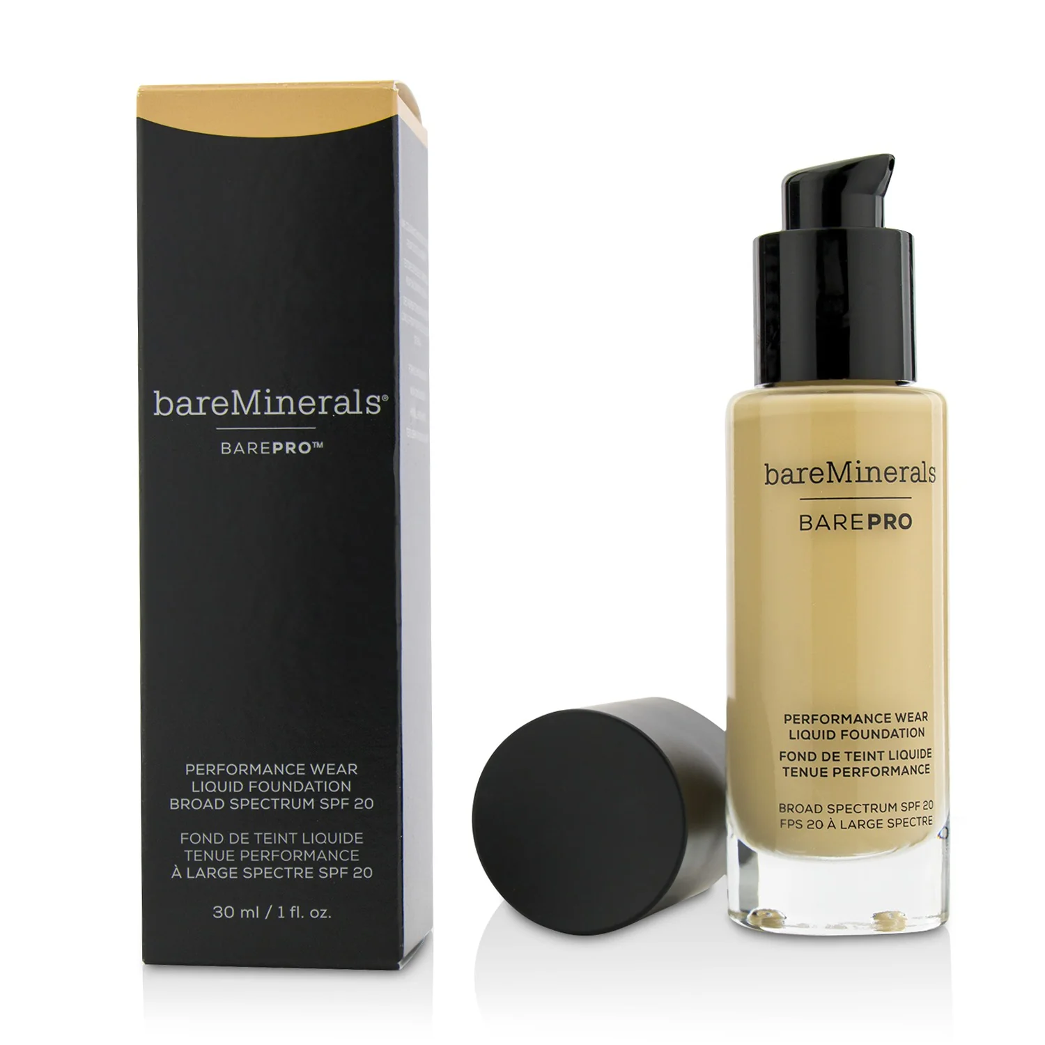 BareMinerals BarePro Performance Wear Liquid Foundation SPF20 - # 08 Golden Ivory  30ml/1oz