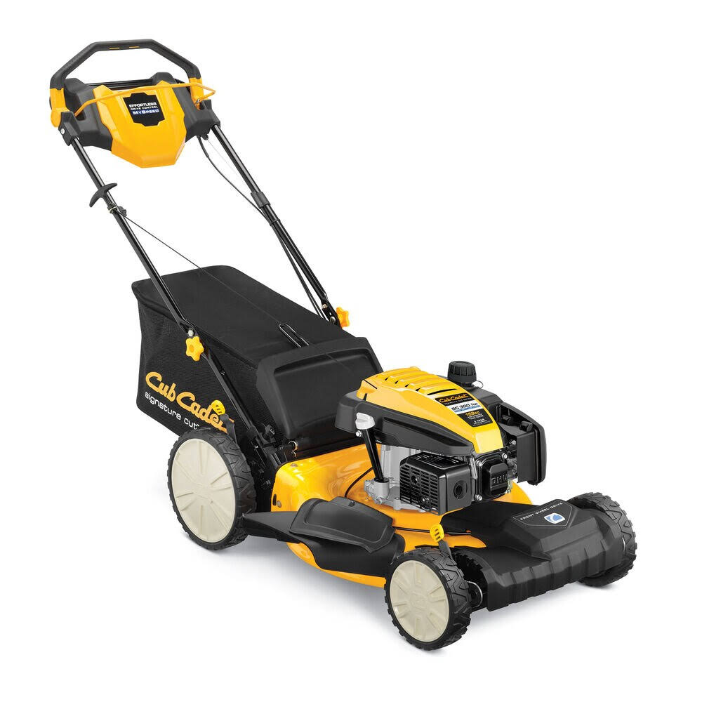 Cub Cadet SC300HW 21 in. 159 CC front-wheel Drive 3-in-1 High Rear Wheel Self Propelled Gas Walk Behind Lawn Mower