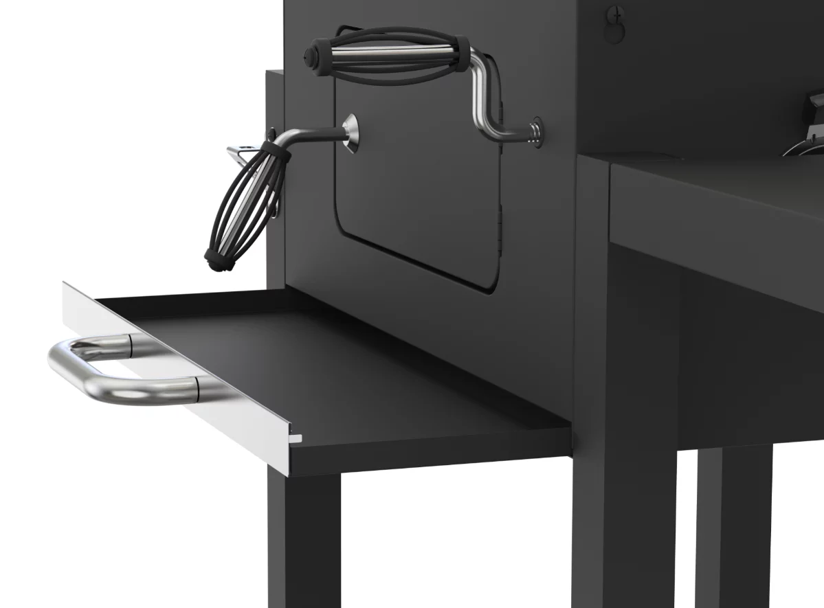 Expert Grill Heavy Duty 24-inch Charcoal Grill, Black