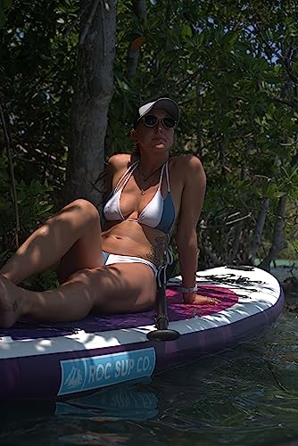 Roc Inflatable Stand Up Paddle Boards with Premium SUP Paddle Board Accessories, Wide Stable Design, Non-Slip Comfort Deck for Youth & Adults