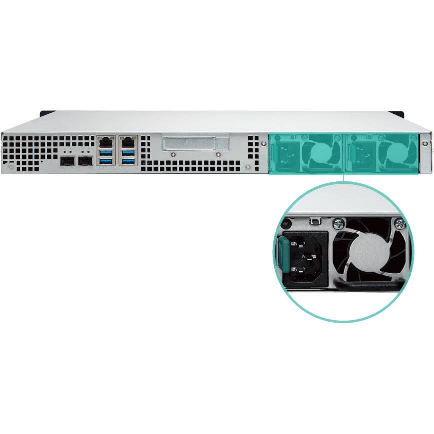 QNAP TS-432XU-RP 4-Bay Diskless NAS Server - SATA 6Gb/s