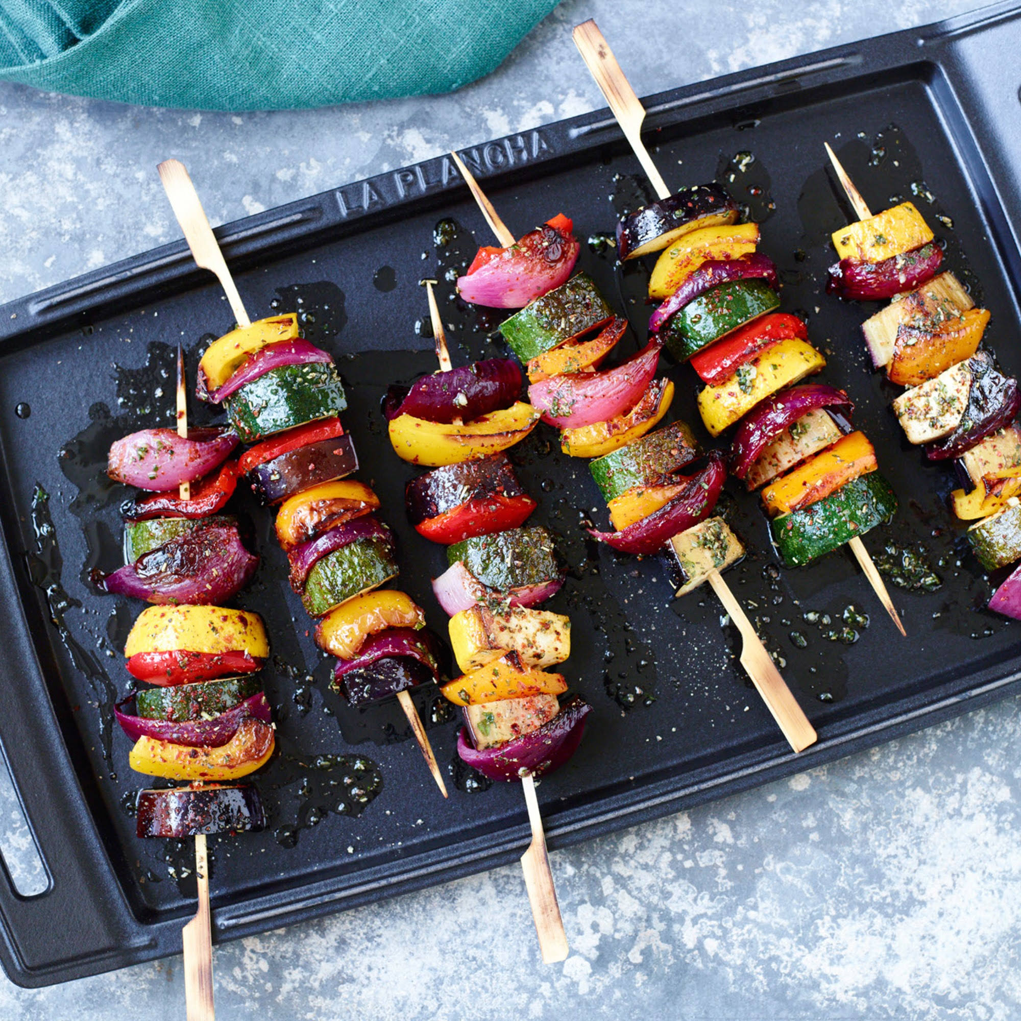 Staub Cast Iron Double Burner Griddle/Plancha