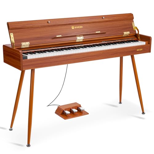 Digital Piano 88 Key Weighted Keyboard, Full-Size Electric Piano For Beginners, Piano 88 Keys Supports Usb-Midi Connecting, With Sheet Music Stand