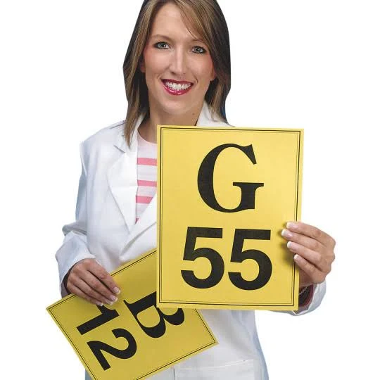 Su0026S Bingo Calling Cards, Yellow, 75/Pack | Quill