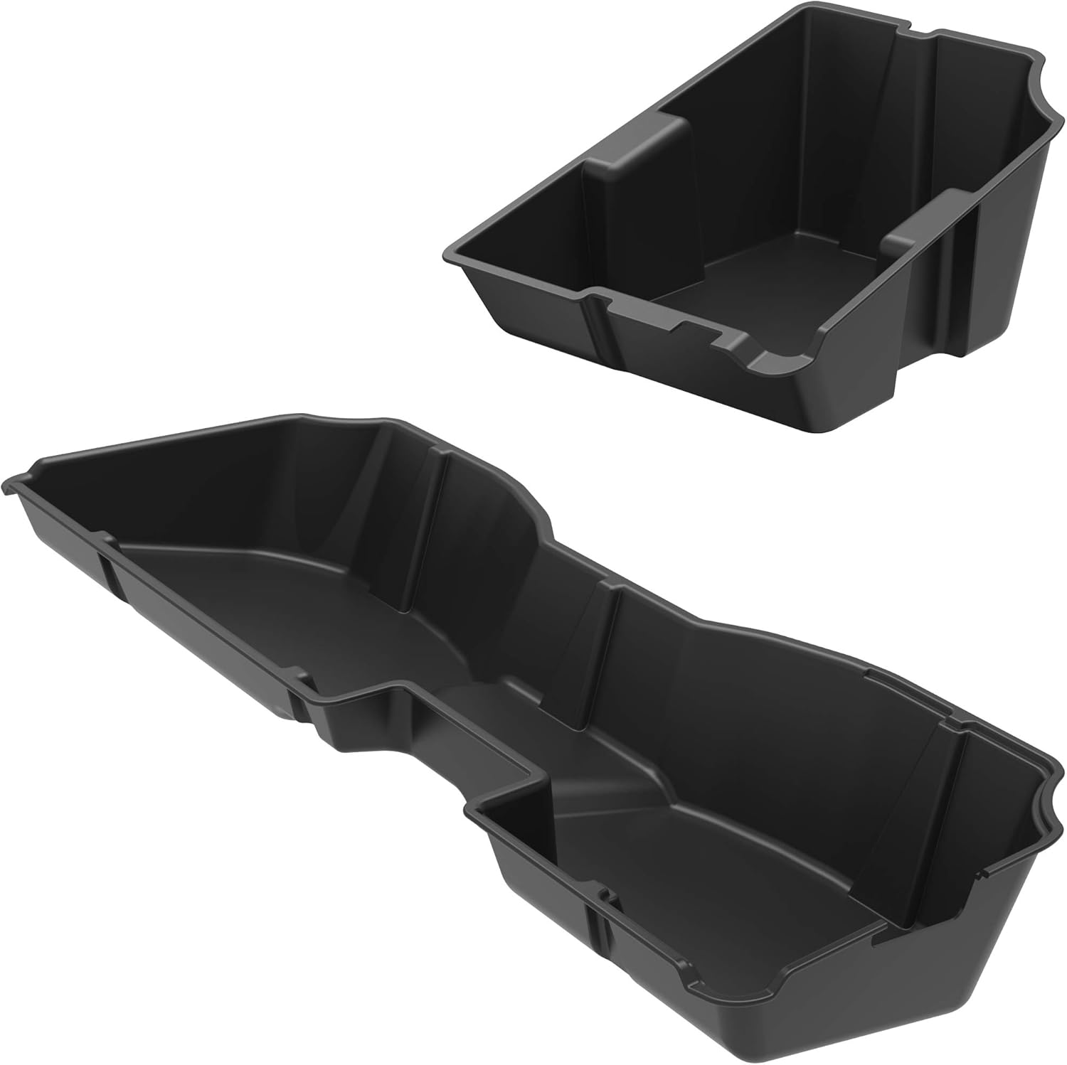 OEDRO Upgraded Rear Under Seat Storage Box Compatible with 2014-2018 Chevrolet Silverado/GMC Sierra 1500