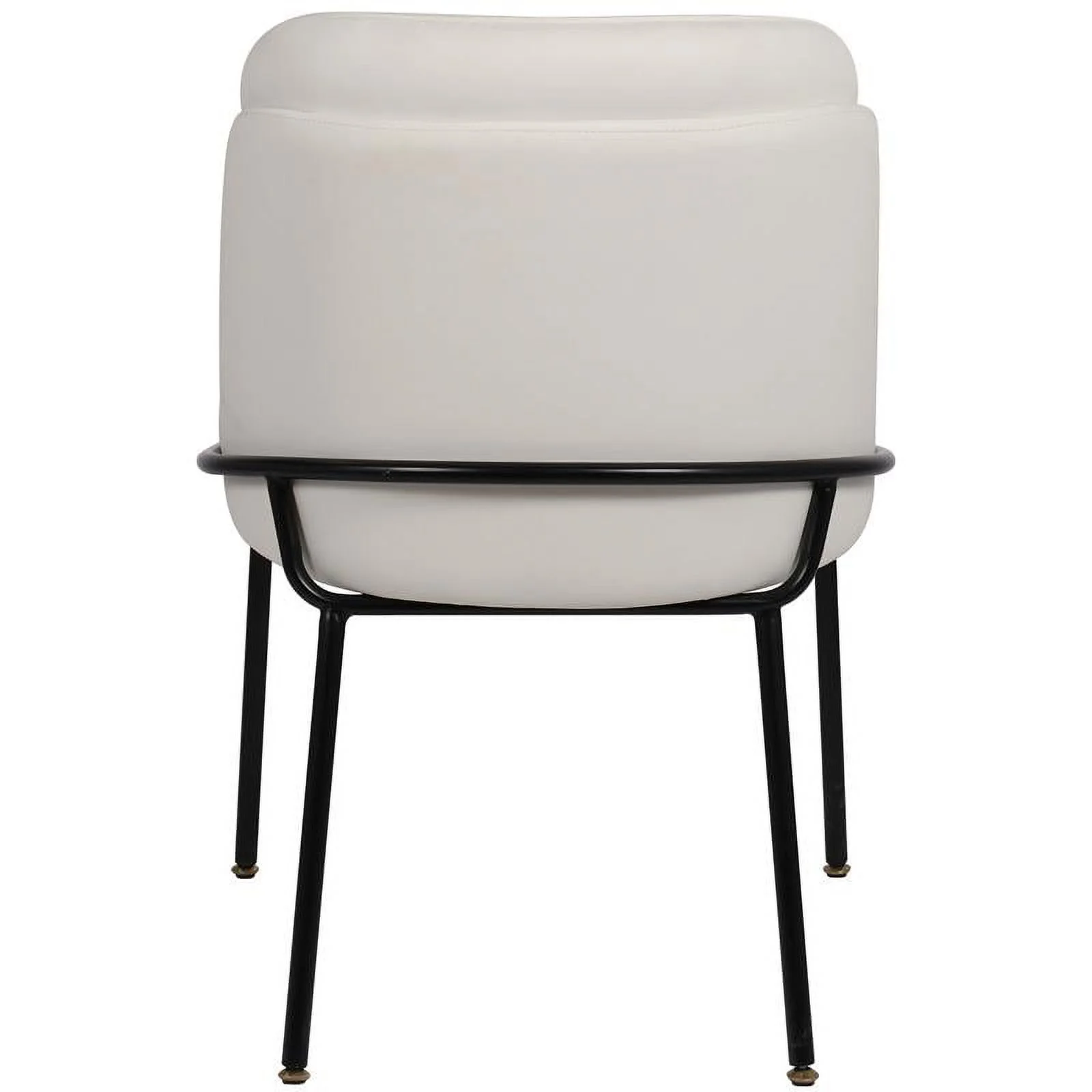 Meridian Furniture Jagger White Vegan Leather Dining Chair