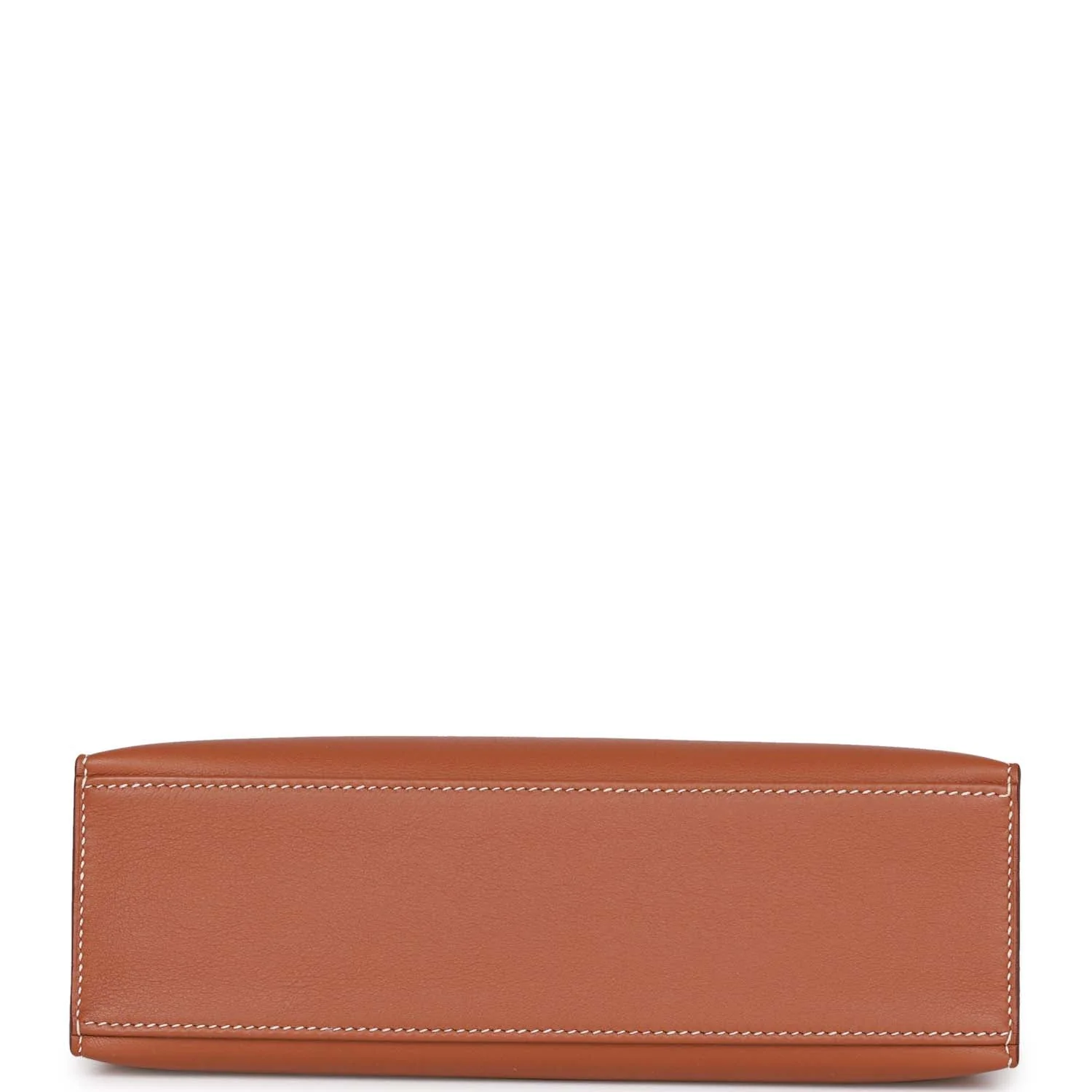 Hermes Kelly Pochette Gold Swift Palladium Hardware
