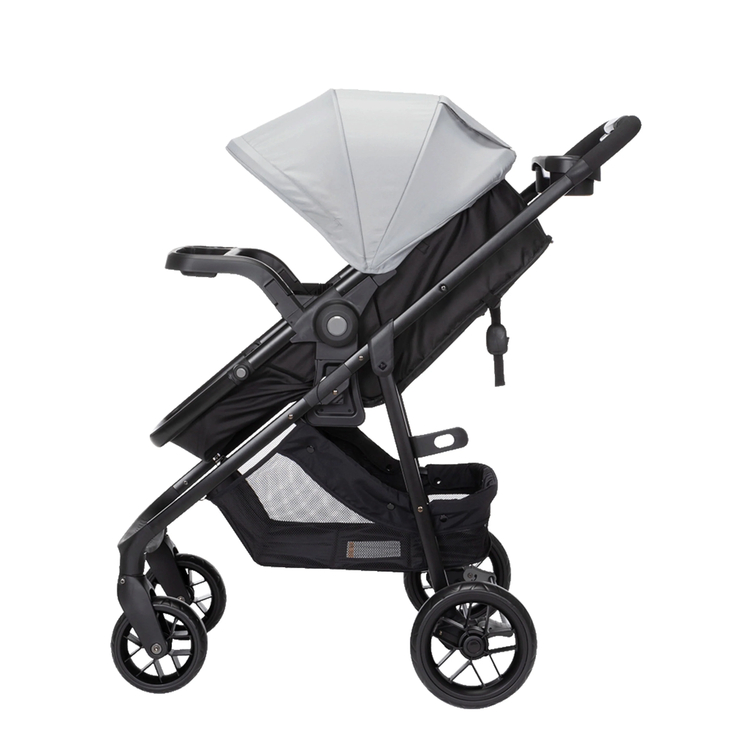Safety 1st Grow and Go Sprint Modular Travel System Stroller with Rear-Facing Infant Car Seat, Whisper Grey