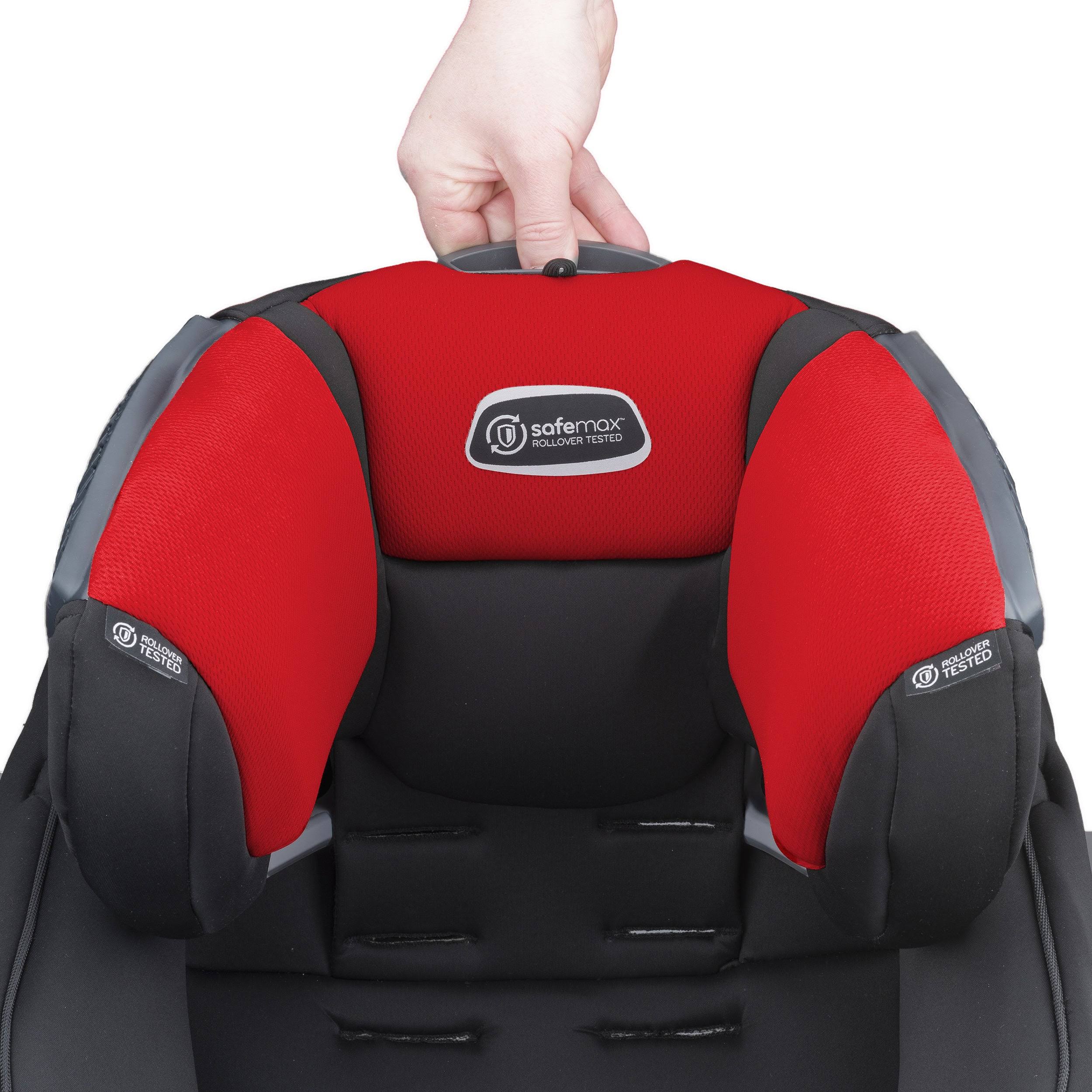 Evenflo SafeMax 3-in-1 Combination Booster Car Seat (Crimson)