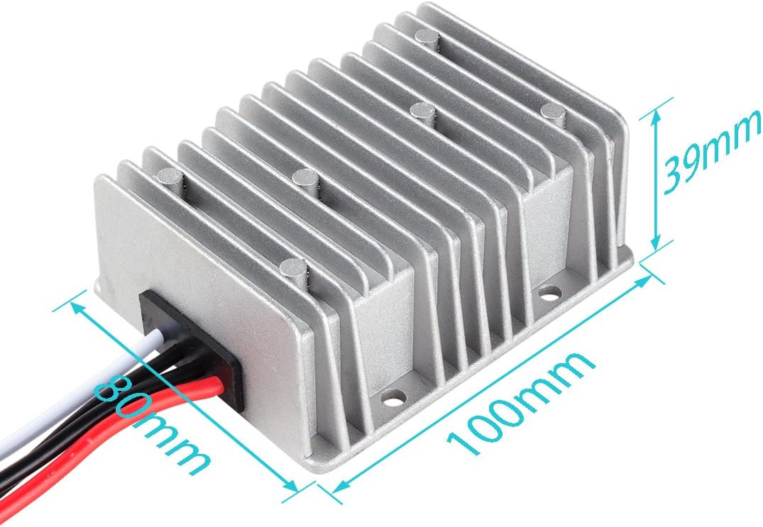 uxcell Voltage Converter Regulator DC/DC DC 12V Step-Up to DC 19V 20A 380W Power Boost Transformer Waterproof Pack of 2